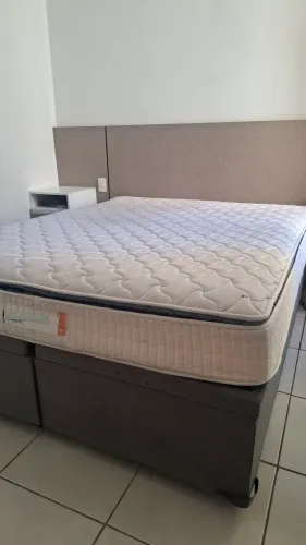 Cama box casal Queen molas ensacadas pillow top