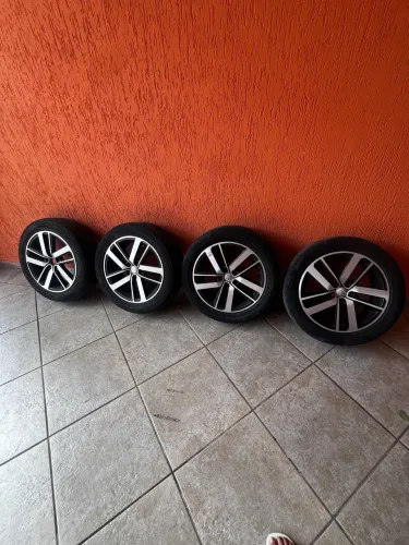 Jogo de rodas aro 16 t Cross / nivus / virtus /polo / Fox 