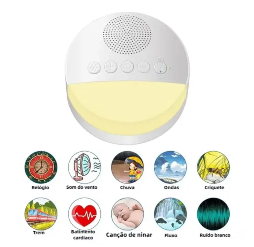 Reprodutor portátil de som de sono. Para criança