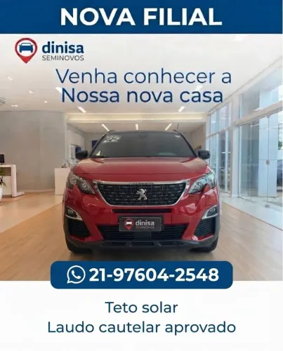 Peugeot 3008 Griffe Pack 1.6 Turbo 16V 5P Aut. 2020