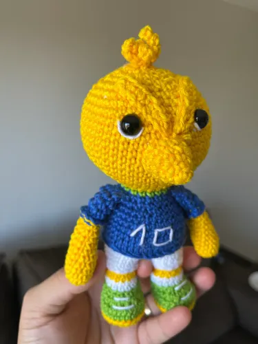 Amigurumi Canarinho copa 2026