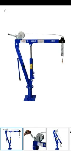 Guincho hidráulico rotativo para carroceria 