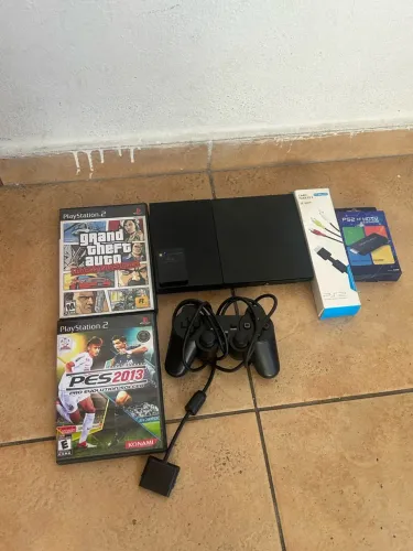 Ps2 slim funcionando normal leitor ok