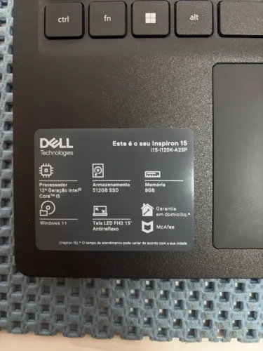  NOTEBOOK DELL INSPIRON 15 3520