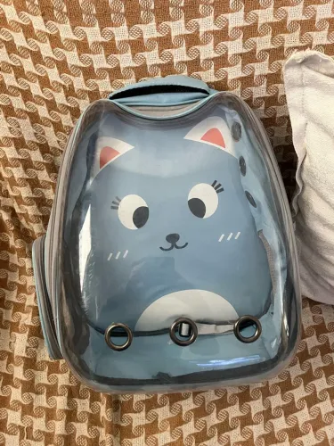 Mochila de transporte cachorro/gato