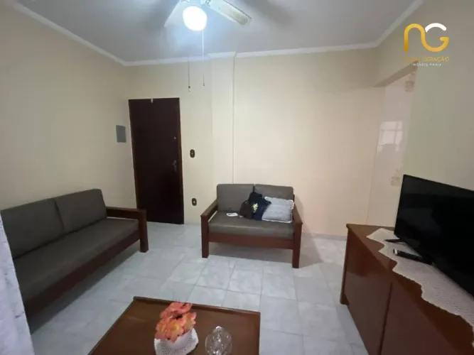 Apartamento com 1 dormitório à venda, 75 m² por R$ 280.000,00 - Vila Guilhermina - Praia G
