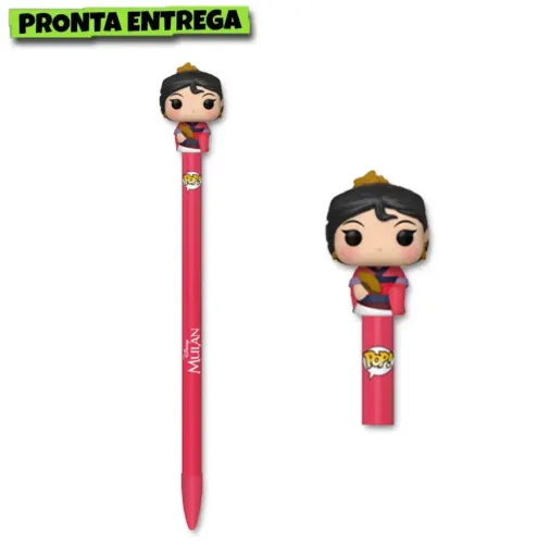 Caneta Princesa Mulan - Funko pop!