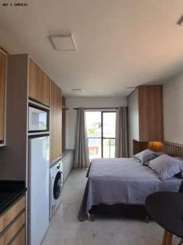Studio para Locação em Curitiba, Jardim Botânico, 1 dormitório, 1 banheiro