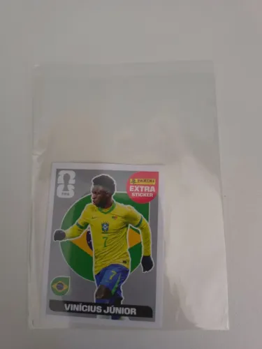 Figurinha prata Vinícius junior copa 2026 oficial