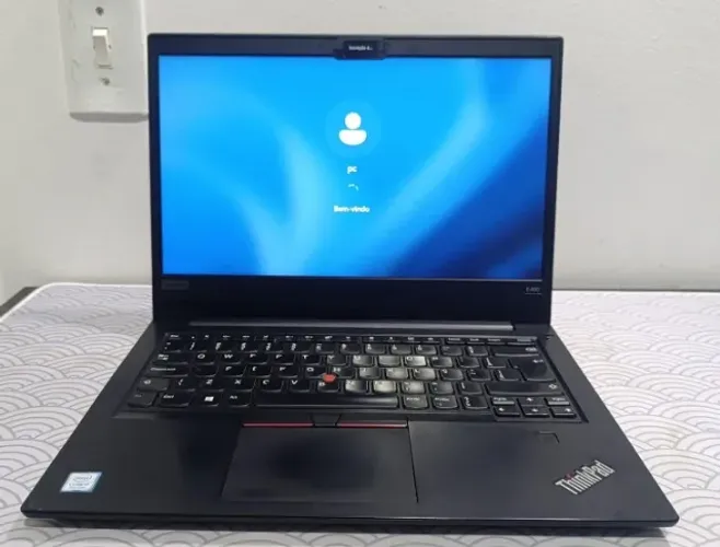Notebook Lenovo thinkpad core i5 8 gb ddr4 ssd rápido 256 gb super rápido resistente top