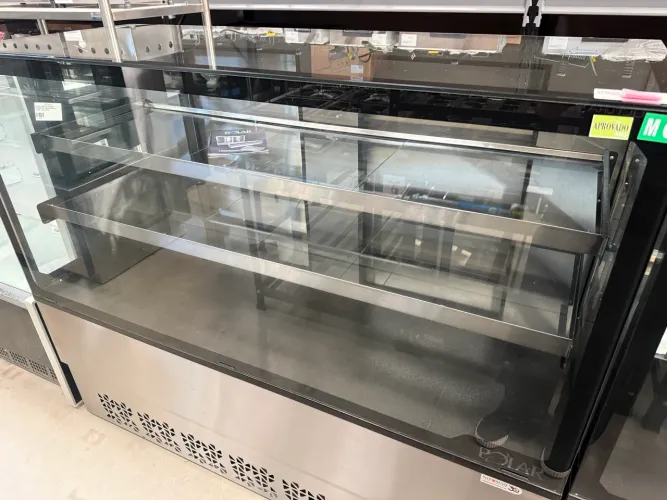 NBVN-150I VITRINE NATURAL GOURMET INOX 1,50M PT POLAR