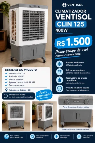 Vende-se climatizador