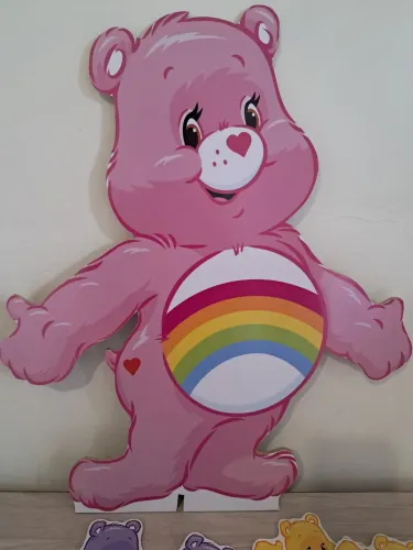 Display Ursinhos carinhosos rosa 60 centímetros 