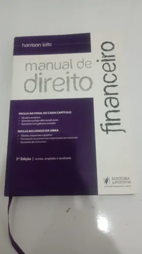 Manual de direito financeiro