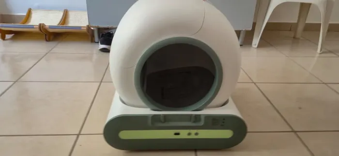 Caixa de Areia Automática para Gatos - Apenas 1 Semana de Uso!