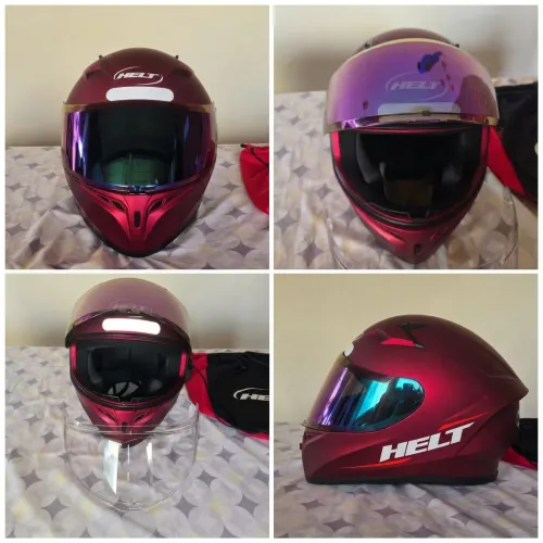 Capacete HELT Polar Red