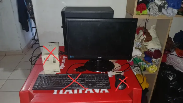 Vende-se pc i3 3220 8gb ram ddr3 <br>Não acompanha ssd só vai o hd