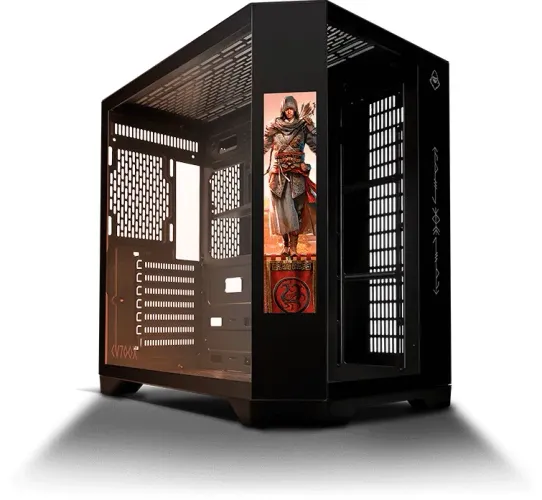 Gabinete gamer mancer CV700X lcd