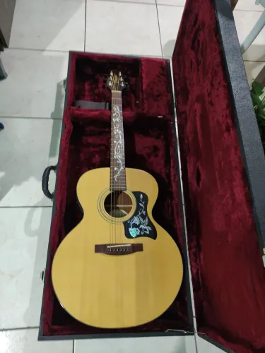 Violão Condor Jumbo J12 NT + Case Rígido | Regulado