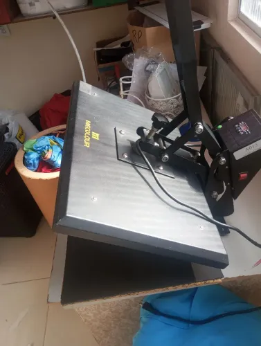 Prensa de sublimação tecido 