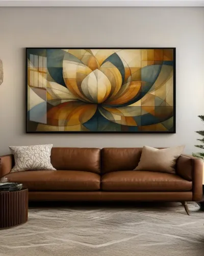 Quadro Decorativo Flor Harmonia do Amanhecer 80x150 