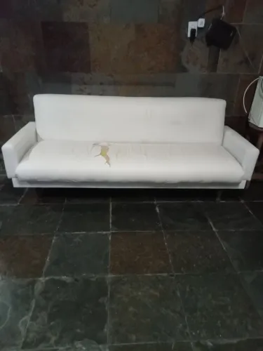 Jogo sofá cama vintage