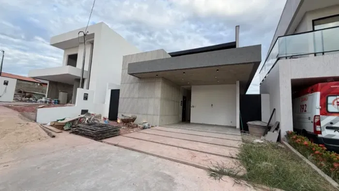 Casa térrea com Rooftop e 3 suítes no Condomínio Aldebaran Leste