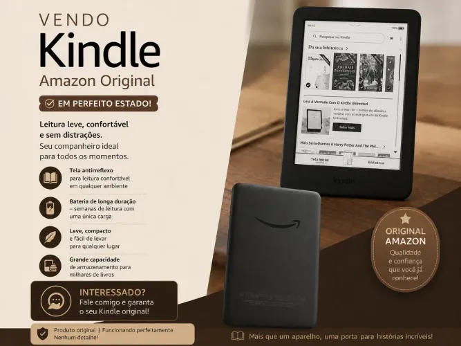Kindle Amazon Original à Venda
