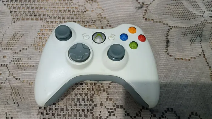 Controle Xbox 360 Branco Original