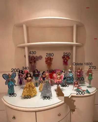 Coleção Barbie valor Individual a partir de R$ 250