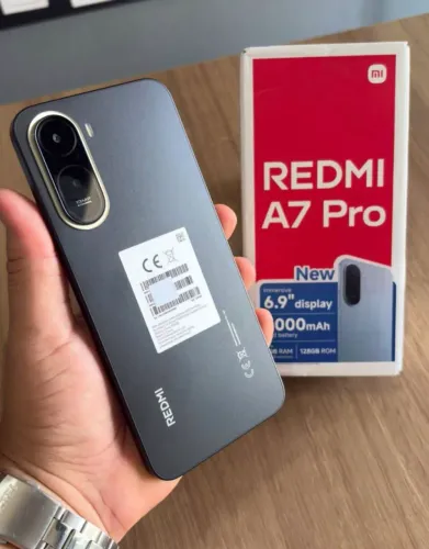 Lançamentooooo - Redmi A7 Pro (4G) 128/4 + Entrega Grátis Black