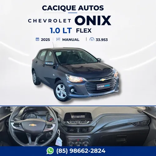 Chevrolet Onix Hatch LT 1.0 12V Flex Mec. 4P 2025
