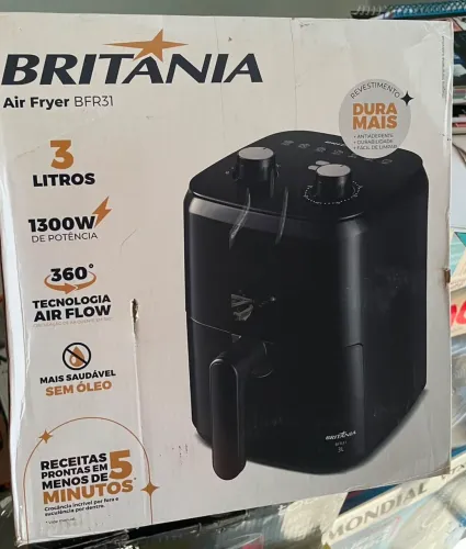 air fryer britânia - nova, nunca usada