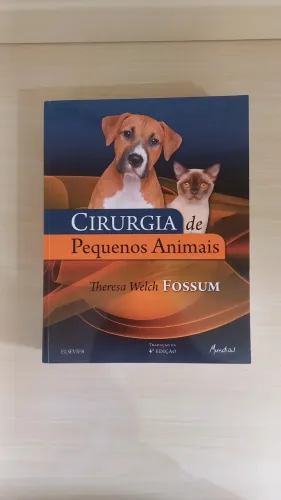 Livro Cirurgia de pequenos animais, Fossum, 4ª ed.