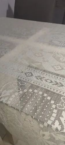 Toalha de mesa de 6 a 4 cadeiras fibra de coco !Itaipuaçu 