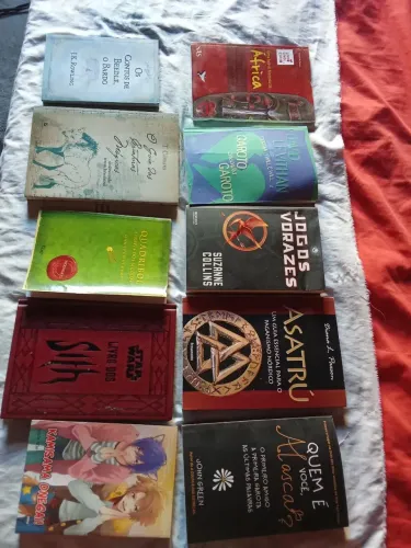 Livros cada custa 20 reais 