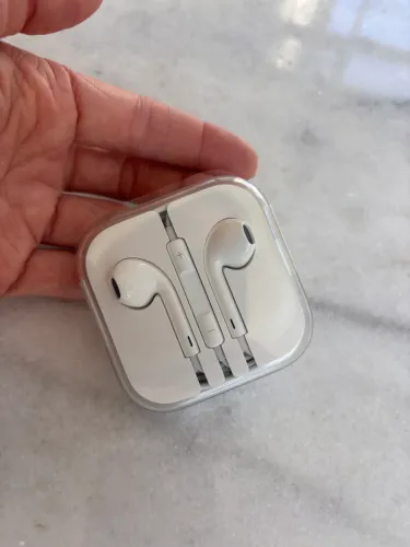 earpods apple conector 3,5mm - novo
