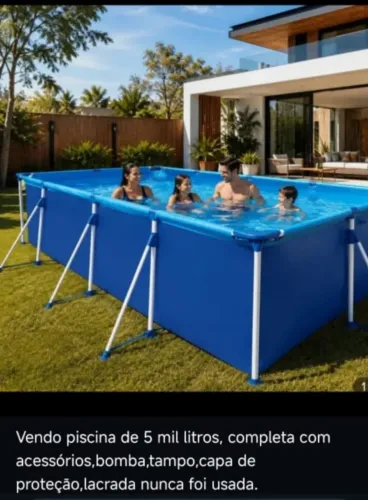 Vendo Piscina 5000 litros