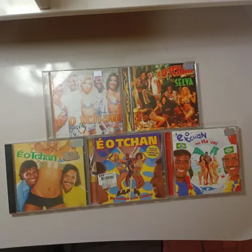 Lote 5 CDs é o tchan para colecionadores