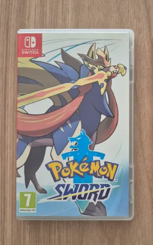 Mídia Física Pokémon Sword Nintendo Switch - Usado excelente conservação 