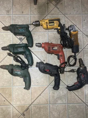 Lote com 8 Máquinas Elétricas (LEIA A DESCRIÇÃO)