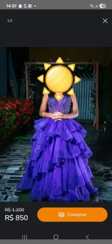 Vestido debutante
