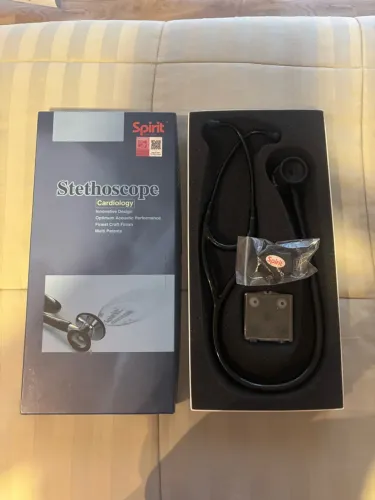 Estetoscópio Spirit Cardiology (nunca usado)