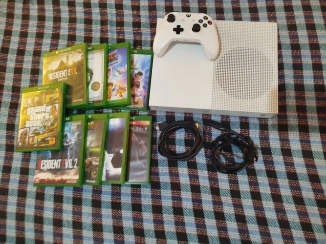Xbox one 500GB + controle + 9 jogos
