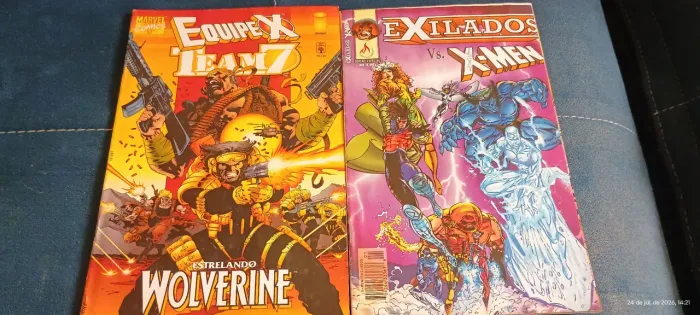 Gibis X-Men edições especiais.