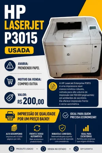 HP LASERJET P3015