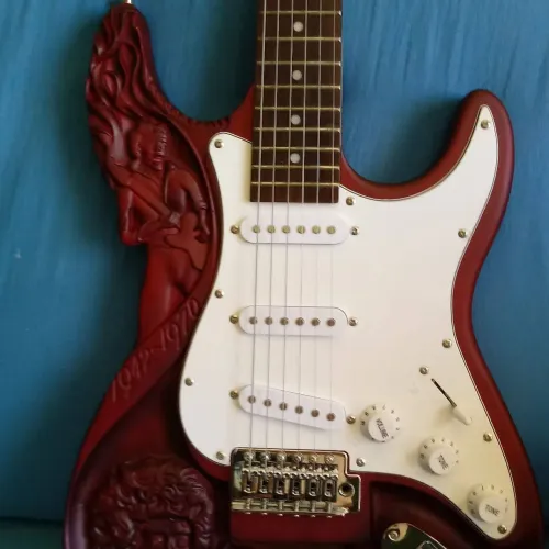 Guitarra vintage Jimmy Hendrix