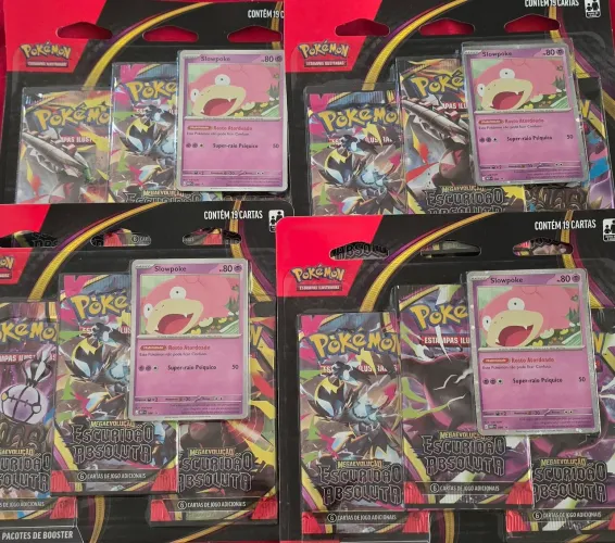 4 Triple Packs Escuridão Absoluta