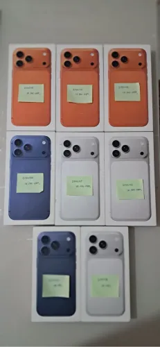 Caixas IPhone Vazia 15 ao 17 Pro Max