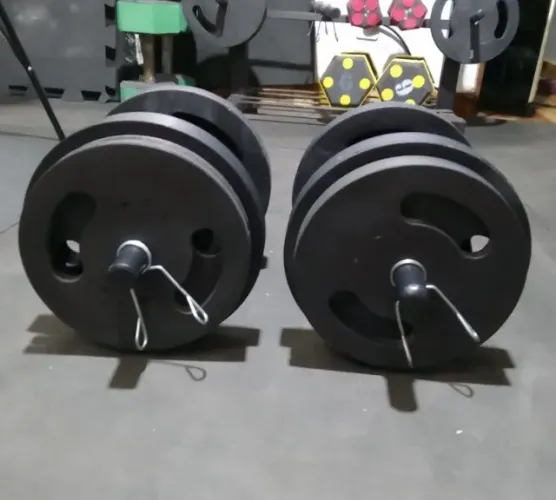 Halteres 10kg Cada Academia